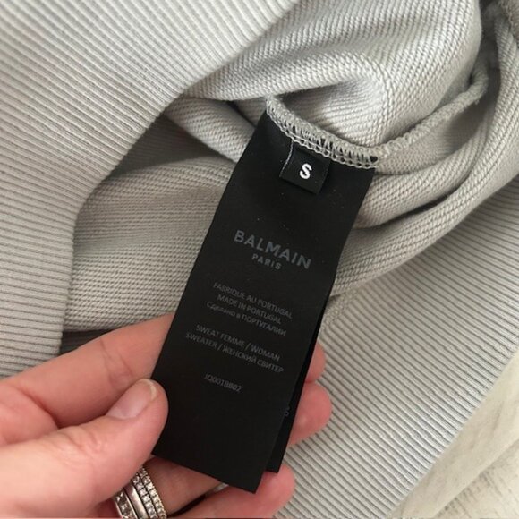 Balmain Printed Sweatshirt - Picture 4 of 6